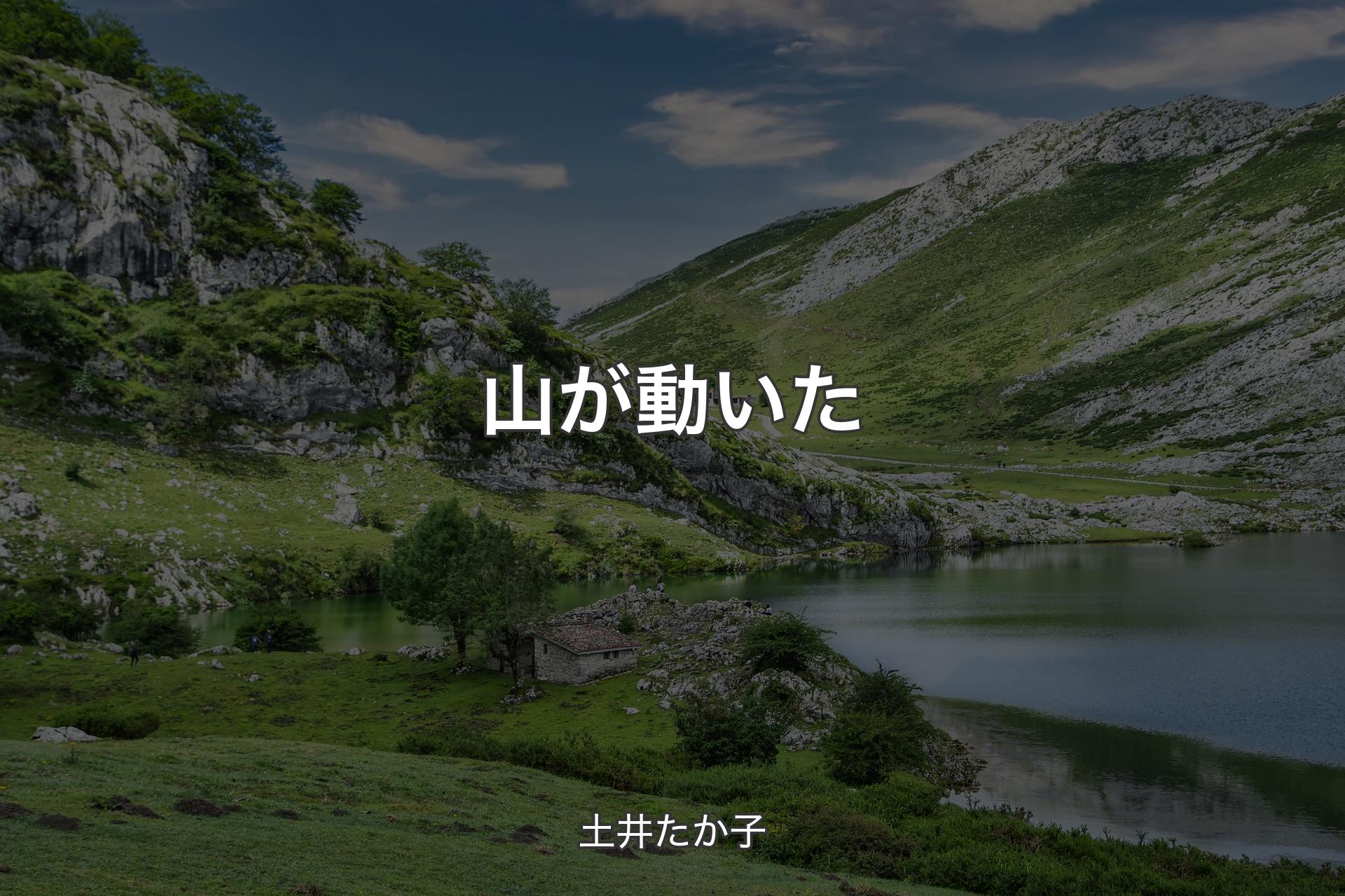 【背景1】山が動いた - 土井たか子