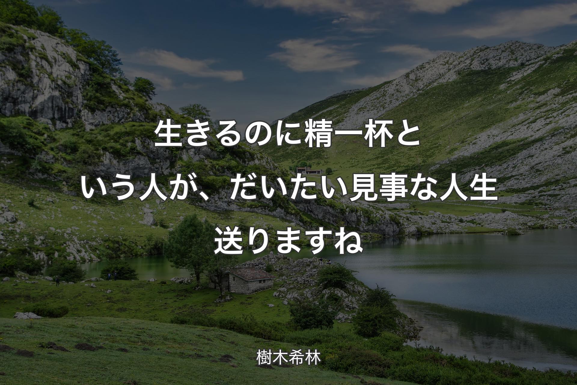 生きるのに精一杯という人が、だいたい見事な人生送ります�ね - 樹木希林